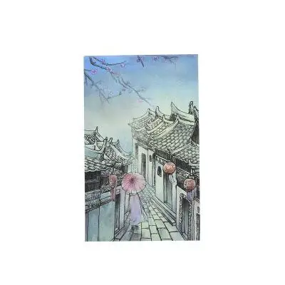 Китайский ветер характеристика записная книжка Дневник-блокнот для заметок Наклейки японские канцелярские принадлежности Липкие заметки материал Эсколар милый блокнот - Цвет: 10
