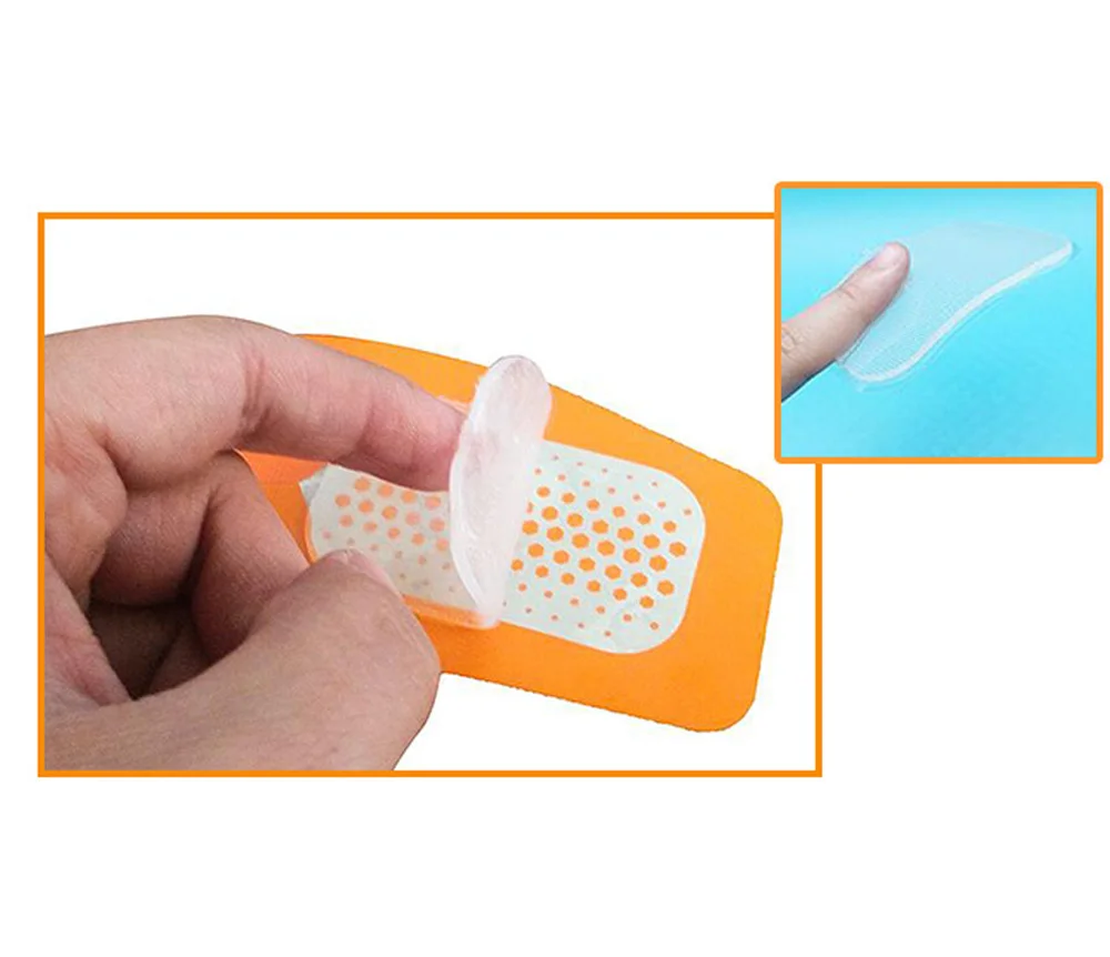 10 шт Фитнес AB гидрогель патч наклейки массажер силикон гидрогеля коврик для