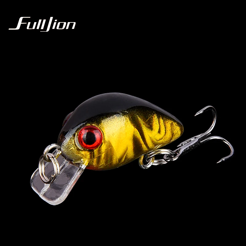 Fulljion Crank рыболовные приманки воблер для Fly Pesca с 10 # Крючки снасти маленькие