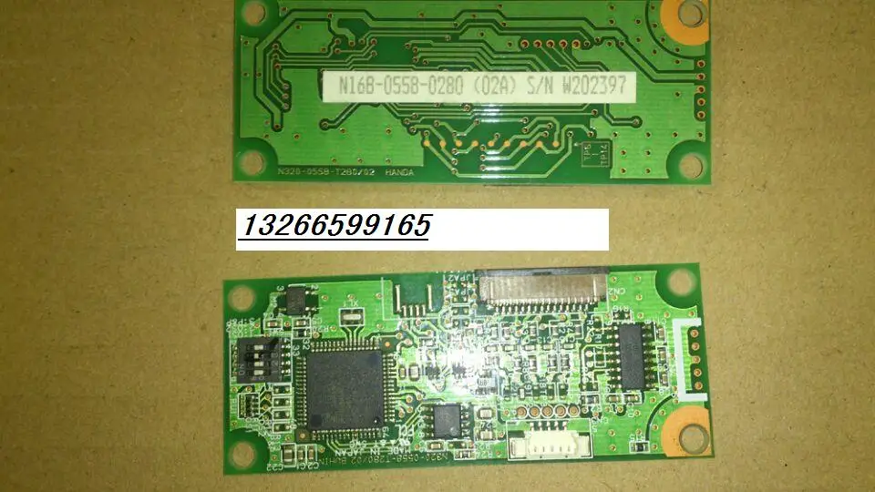 

Оригинальный 7-проводной контроллер сенсорного экрана Fujitsu [ZOB] N320-0558-T280 / 02 HANDA / BUHIN -- 3 шт./лот