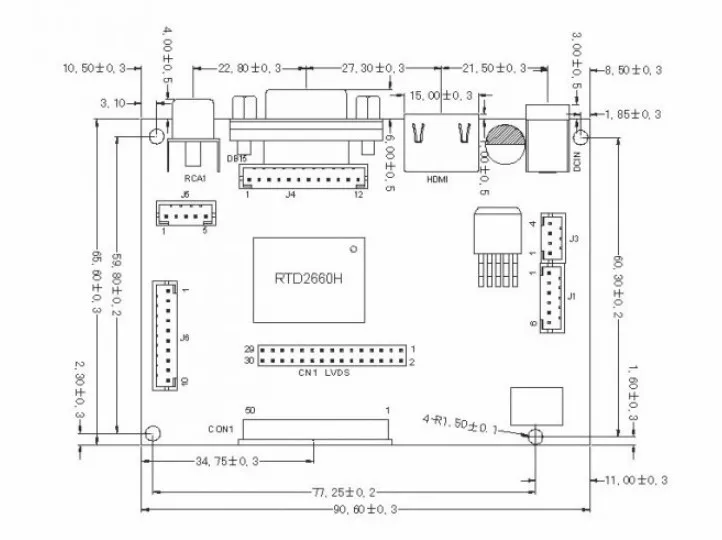 7 дюймов 1024*600 HDMI экран ЖК-дисплей+ емкостный сенсорный экран с платой драйвера монитор для Raspberry Pi Banana/Orange Pi