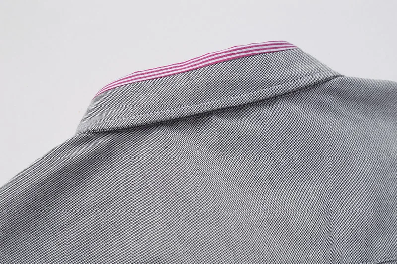 Повседневные рубашки для простого типа классический стиль с длинными рукавами