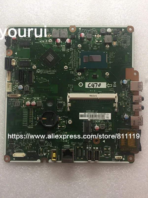 Материнская плата yourui CIHASWS1 для lenovo C470 21 5 Дюймов материнская AIO PC с SR1E8 3558U 5B20G86082 DDR3L