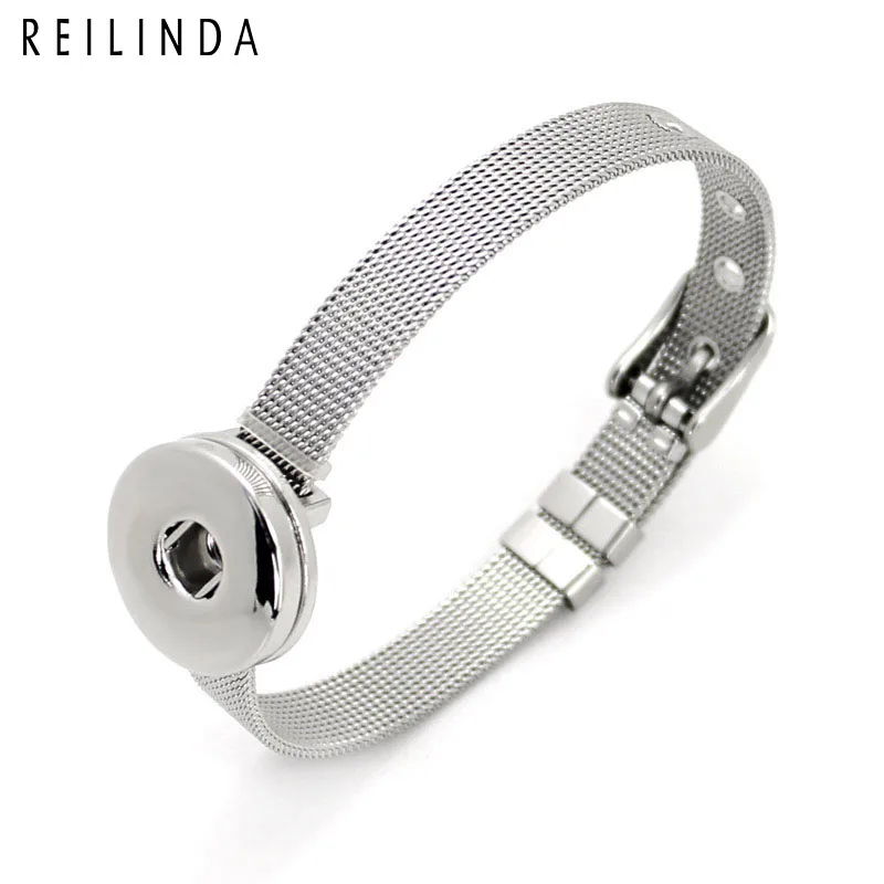 Оптовая продажа 1 шт оснастки ювелирный браслет из нержавеющей стали подходит 18