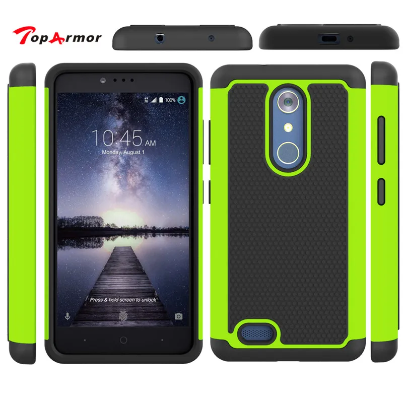 Чехол toparmor для zte Zmax Pro Z981 чехол для телефона резиновая подушка бампер Чехол Броня ударопрочный корпус для zte Zmax Pro Z981 чехол