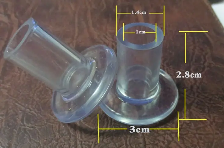 2PCS/Lot 10mm inner diameter Furniture Legs High Heel Protector Shoes Stiletto Stopper Cover Clear Cylinder Shape | Обустройство дома