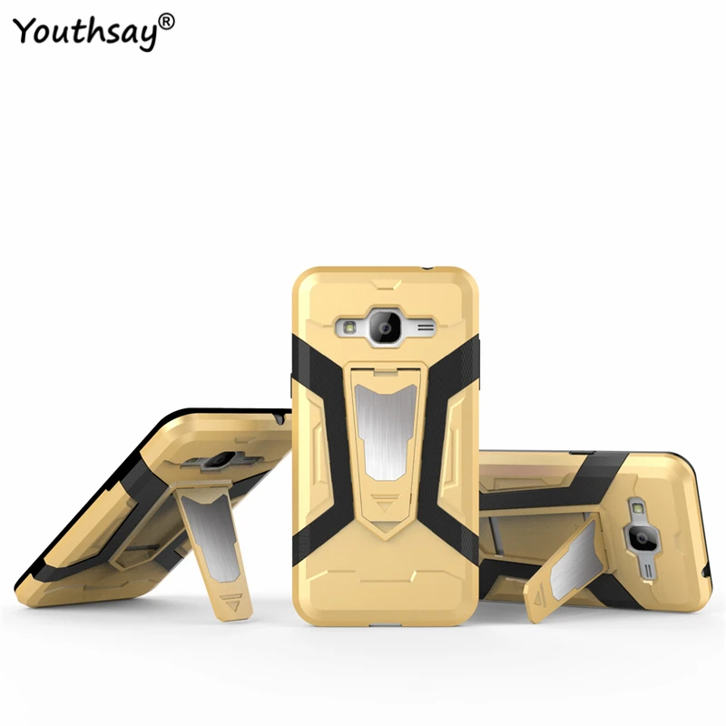 For Samsung Galaxy J3 2016 Case Luxury Armor Hard Back Cover J310 Fundas |