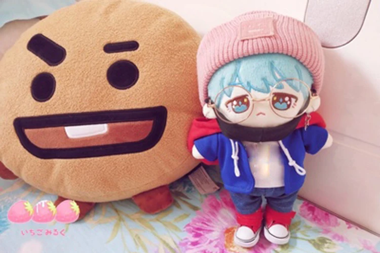 20 см exo кукольная маска 1/6 bjd дыхательная маска для вещей плюшевая кукольная маска