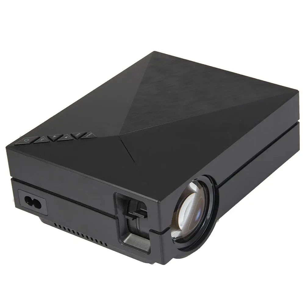 Светодиодный мини проектор Coolux 800 лм 480x1080 пикселей поддержка P HD для домашнего