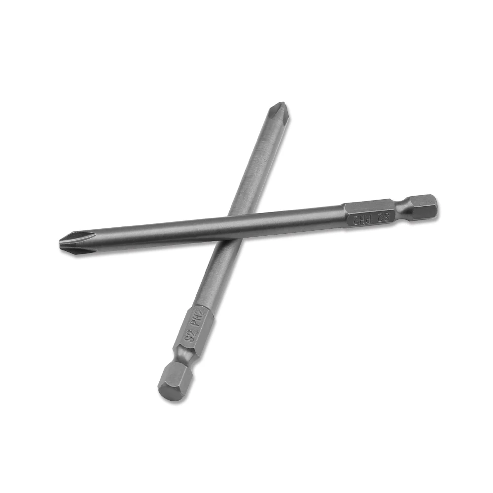 5 шт. шестигранная отвертка DEKO SCRE06 S2 сталь 1/4 дюйма шестигранный хвостовик винт