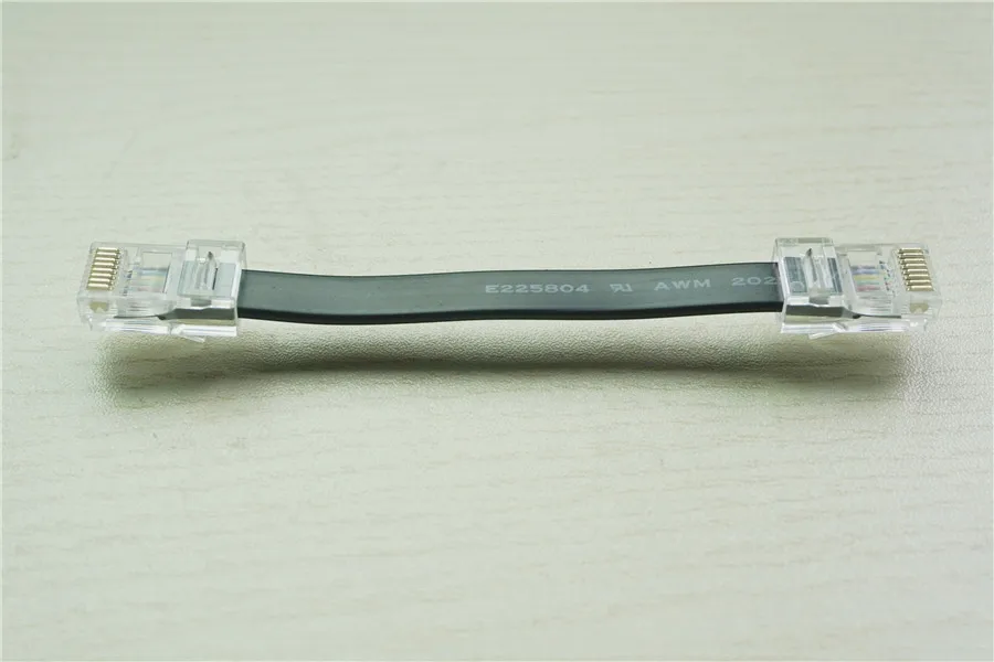 

RJ45 Network 8P8C Modular Plug Connector Crimp Cable UL26251 Flat cable 8 Conductors