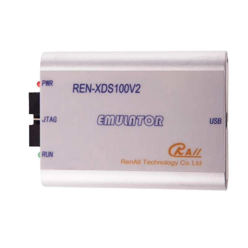  REN-XDS100V2 emulator USB Downloader is suitable for TI series chip supporting 64 bit operation system.