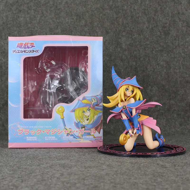 16 5 см японский аниме Dark Magician Girl в штучной упаковке ПВХ экшн фигурка Коллекционная