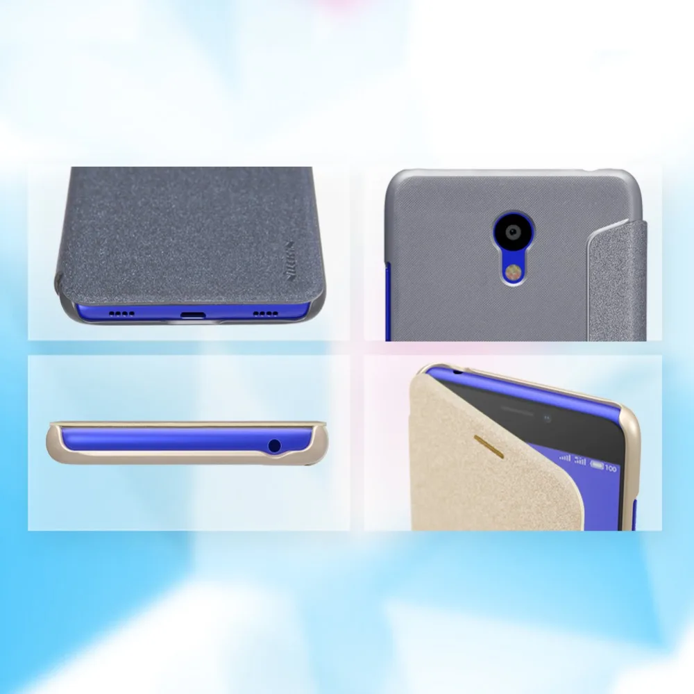 NILLKIN телефон сумка чехол для Meizu M6 Искра откидная задняя крышка мейз случае топ Carry