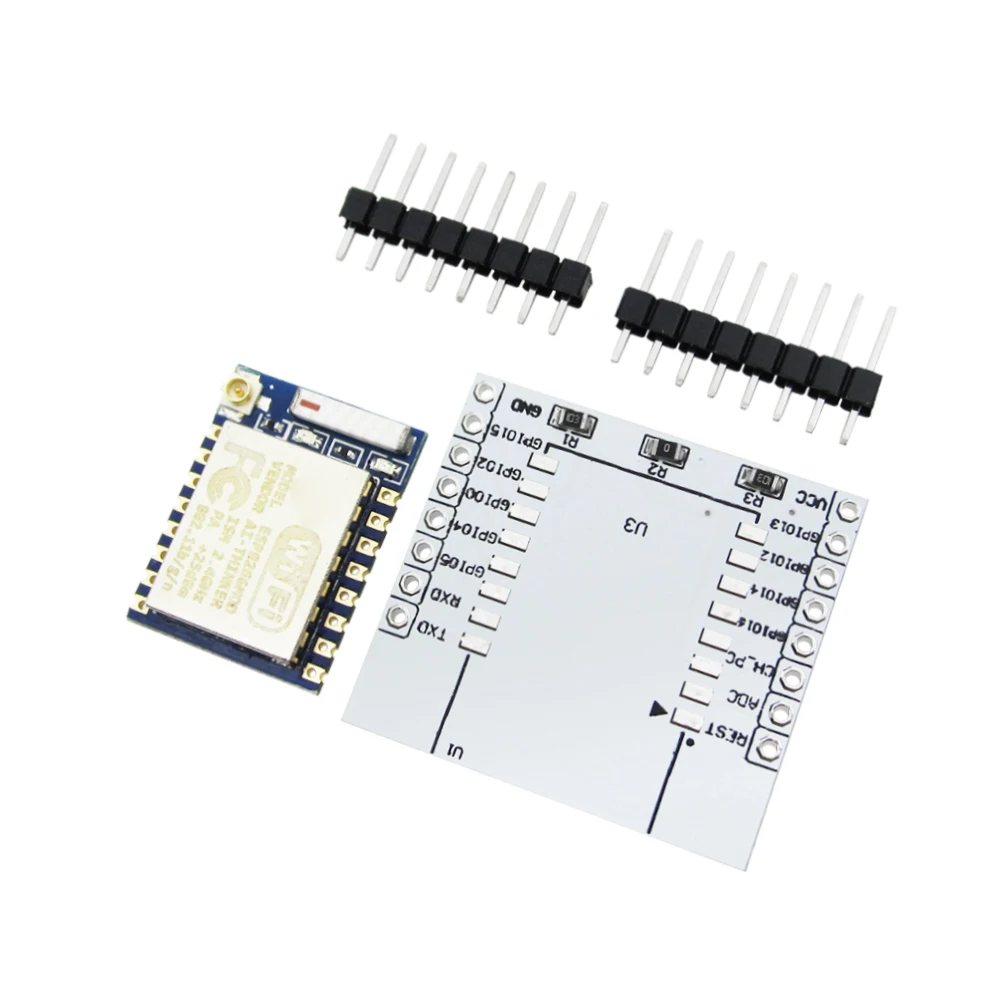 

ESP8266 Esp-07 Remote Serial Port WIFI Module with IO adapter plate Expansion