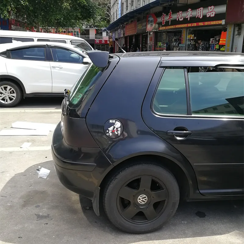 Для MK4 Golf 4 Спойлер ABS Материал заднее крыло автомобиля unpaint цвет VW Golf задний спойлер для Volkswagen Golf спойлер 2004-2008