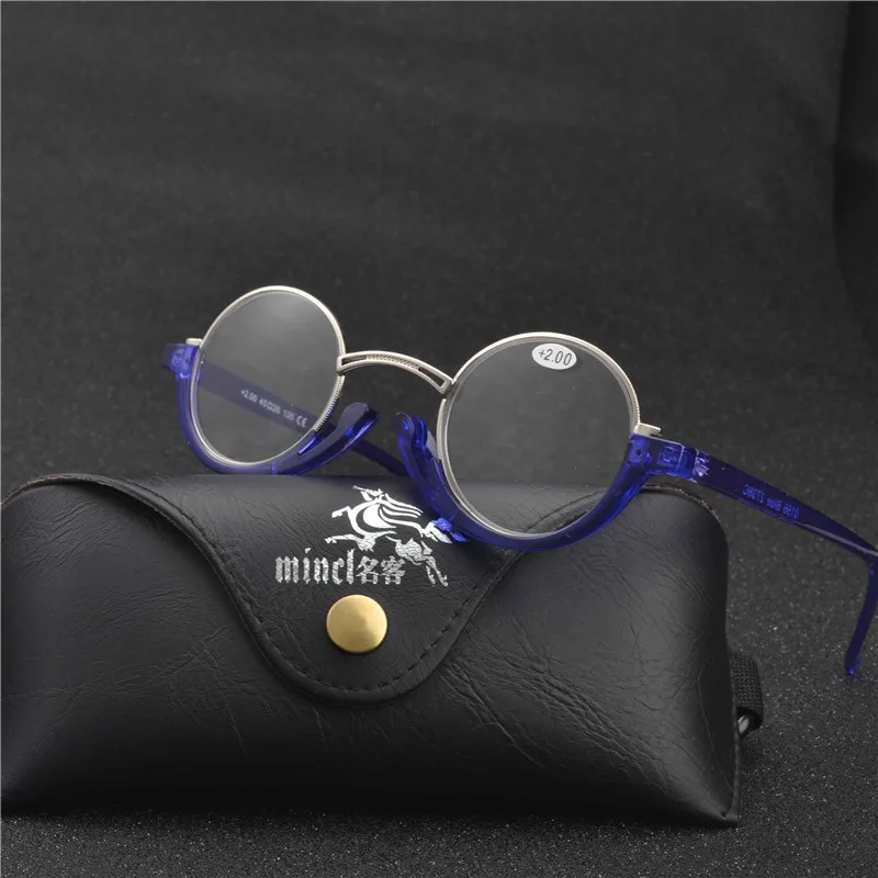 MINCL/маленькая круглая оправа для мужчин и женщин мужские очки чтения