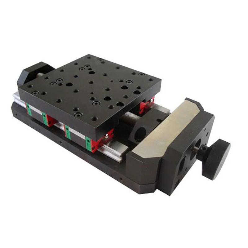 ST101ML150H высокая точность ручной перевод X axis слайд стол двухосевой ход: 150 мм|Детали