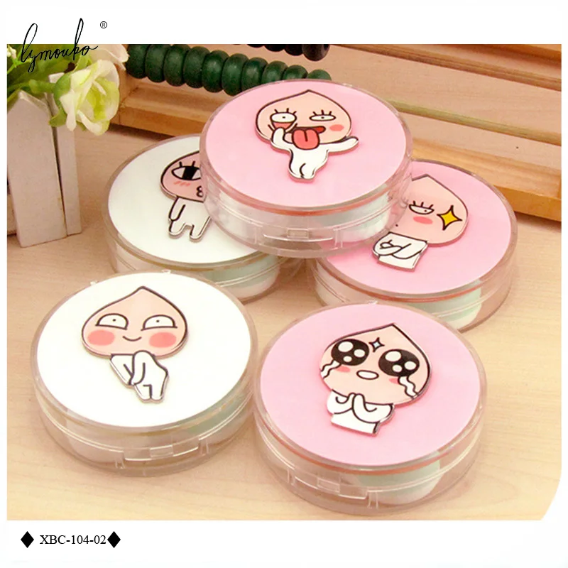 Чехол для контактных линз Lymouko с зеркалом Переносной Контейнер линз|contact lens case|lens