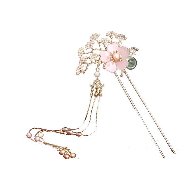 Китайская Винтажная заколка для волос ручной работы U заколки аксессуары