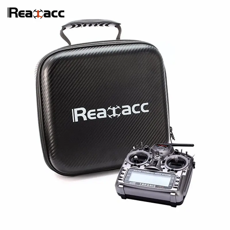 Оригинальная сумка Realacc на молнии Жесткий Чехол черная для переноски Frsky X7 X9D FlySky