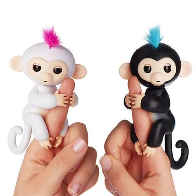 Что находится внутри интерактивной обезьяны на пальчик Intelligent monkey toy - купить недорого AliExpress