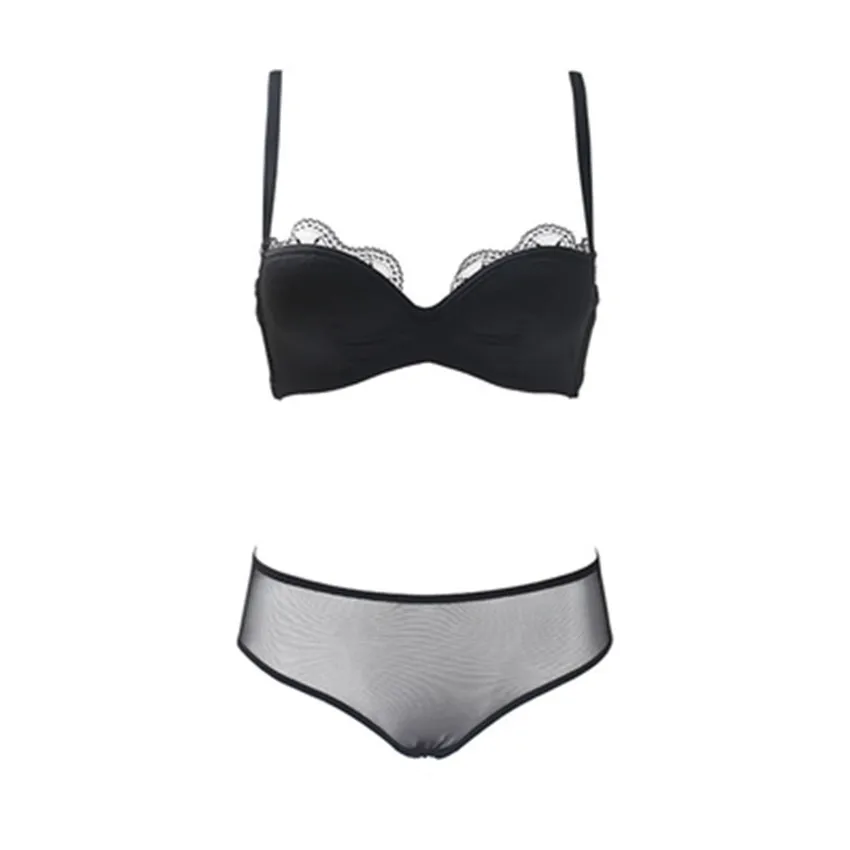 Комплект женского кружевного нижнего белья с чашками пуш ап A B C D|d cup bra|a bracup bra |
