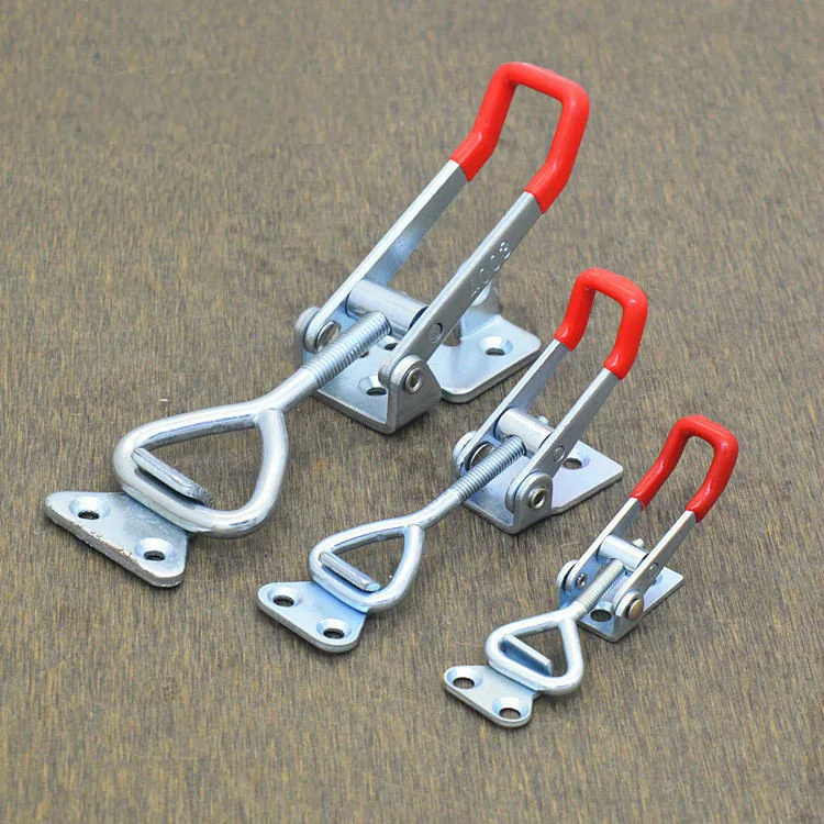 

S style metal hasp Adjustable clamp lock catch box buckle Industrial tool case equipment hasp fastener hardware part