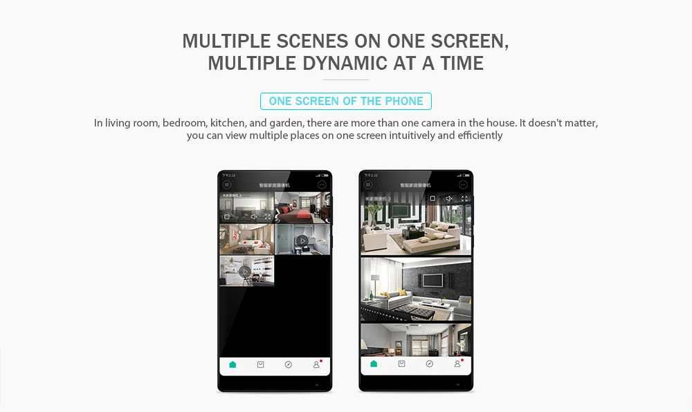 Xiaomi Mijia 1080P FHD умная IP камера 130 градусов FOV AI Обнаружение 10 м инфракрасное ночное видение WiFi Пульт дистанционного управления