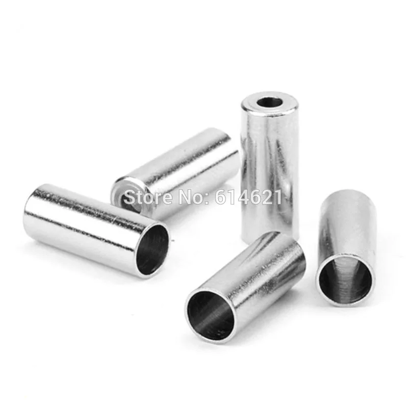 Cycling MTB road Bicycle mountain Bike 5mm Aluminium brake Cable End Caps Housing Ferrule Crimpfor disc v | Спорт и развлечения