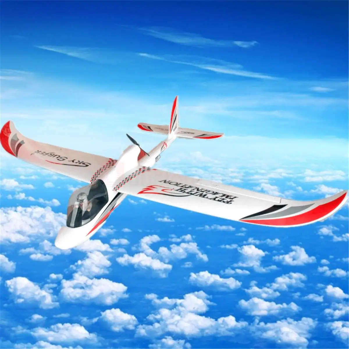 

Skysurfer 1500mm wingspan glider plane EPO Kit PNP ARF RC airplane for FPV