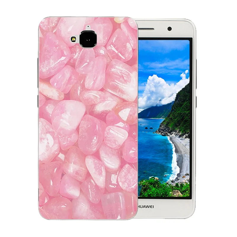 Роскошные матовые 5 0 дюйма для Huawei Y6 Pro мягкие чехлы телефонов с ледяным узором Honor