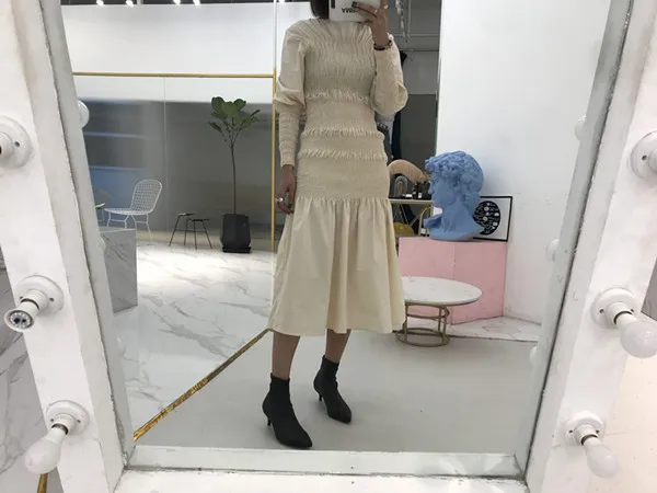 GetSpring женское дизайнерское платье новинка 2019 года спортивное летнее эластичное с