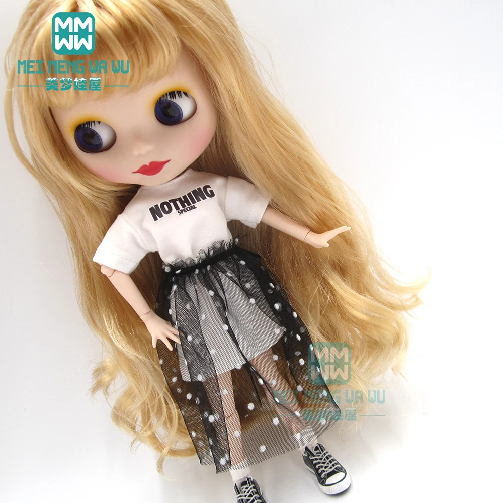 1 шт. Blyth кукольная одежда модный свитер, штаны с дырками для Blyth Azone 1/6 аксессуары для кукол