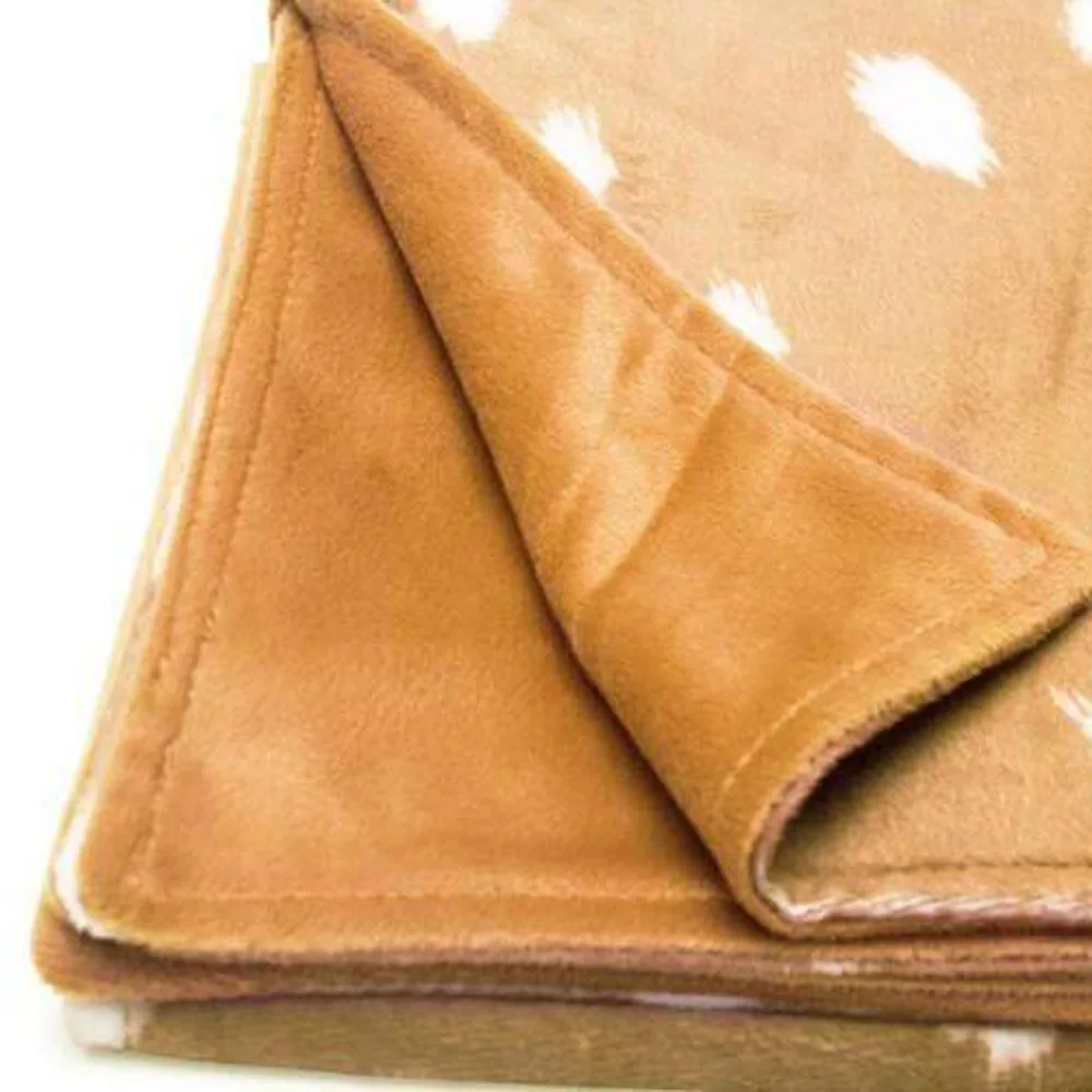 Фланелевое детское одеяло DOMIL оптовая продажа с рисунком оленя мягкое для