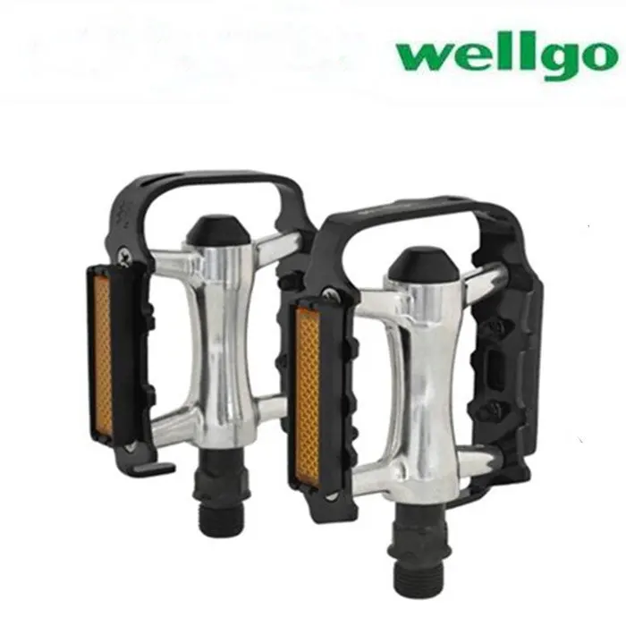

Wellgo 9/16 M248DU Alloy Metal Mountain Bike Bicycle MTB BMX Flat Pedals