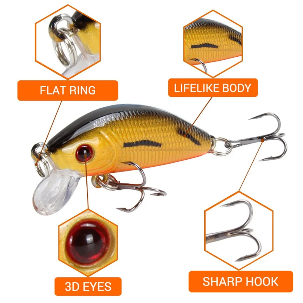 Искусственная Рыболовная Приманка 5 см 4 3 г | Спорт и развлечения