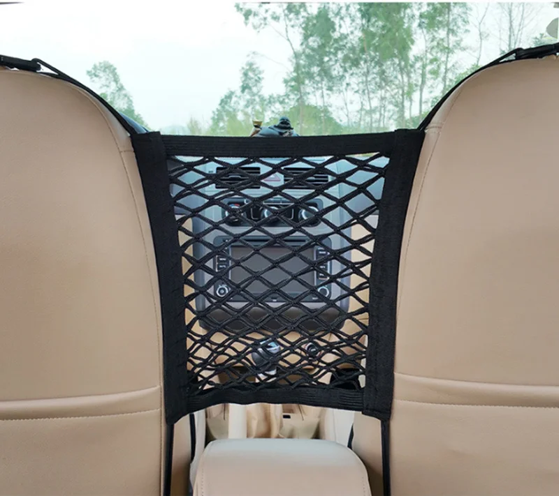 Автомобильный органайзер сетка для хранения на спине сиденья автомобиля