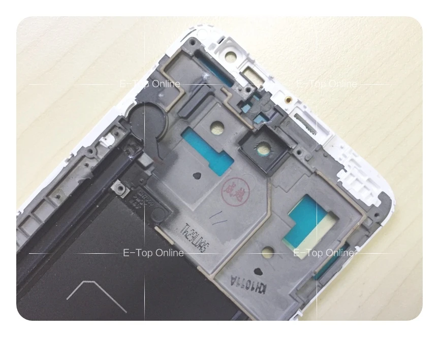 Novaphopat LCD средний корпус с ободком рамка для Samsung Galaxy Note 1 N7000 i9220 Рамка Корпус