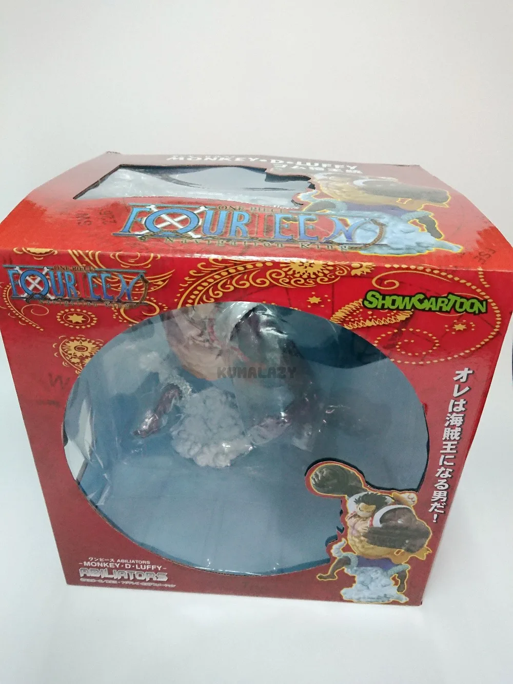 Фигурка Luffy снаряжение четвертого обезьяны D эффект присутствия 25 см из ПВХ