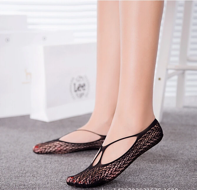 2016 новые модные женские кружевные носки невидимые низкие для женщин