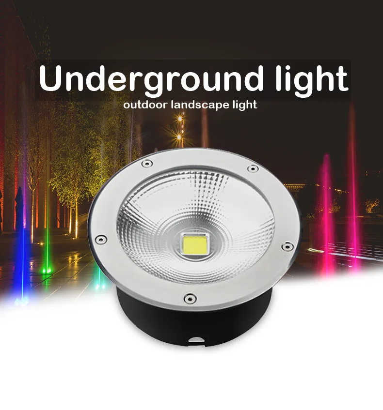 IP67 светодиодный подземный свет углубленная в землю полу lamp110V/240 V Наружная
