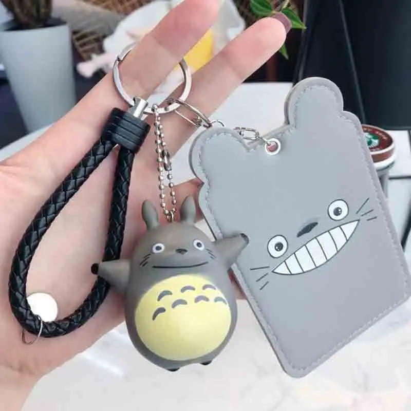 1 шт. Kawaii корейский мультфильм Тоторо ID держатель для карт милые банковские кредитные карты пакеты на день рождения Рождественский подарок для девочек и мальчиков канцелярские принадлежности - Цвет: 3