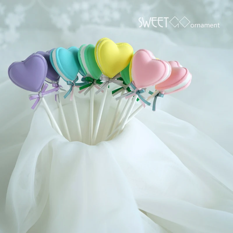 Поддельная десертная модель сладкого искусственного леденца глина для