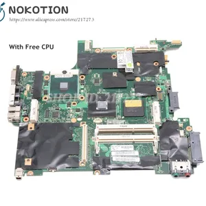 nokotion for lenovo thinkpad r400 t400 laptop motherboard 14 inch gm45 ddr3 63y1189 42w8125 60y3747 60y3751 42w7971 43y9252 free global shipping