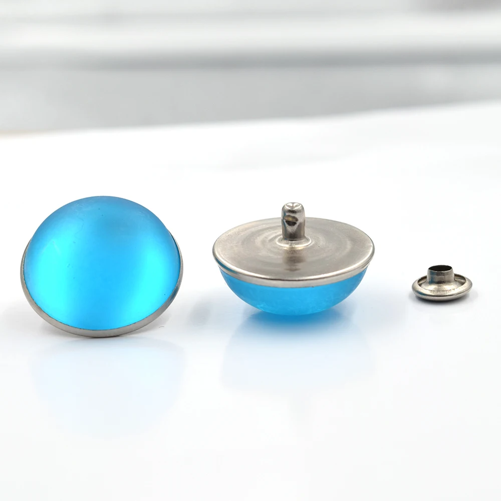 (20 компл./лот) Матовый процесс жемчужные пряжки дуплексный гвоздь одежды.