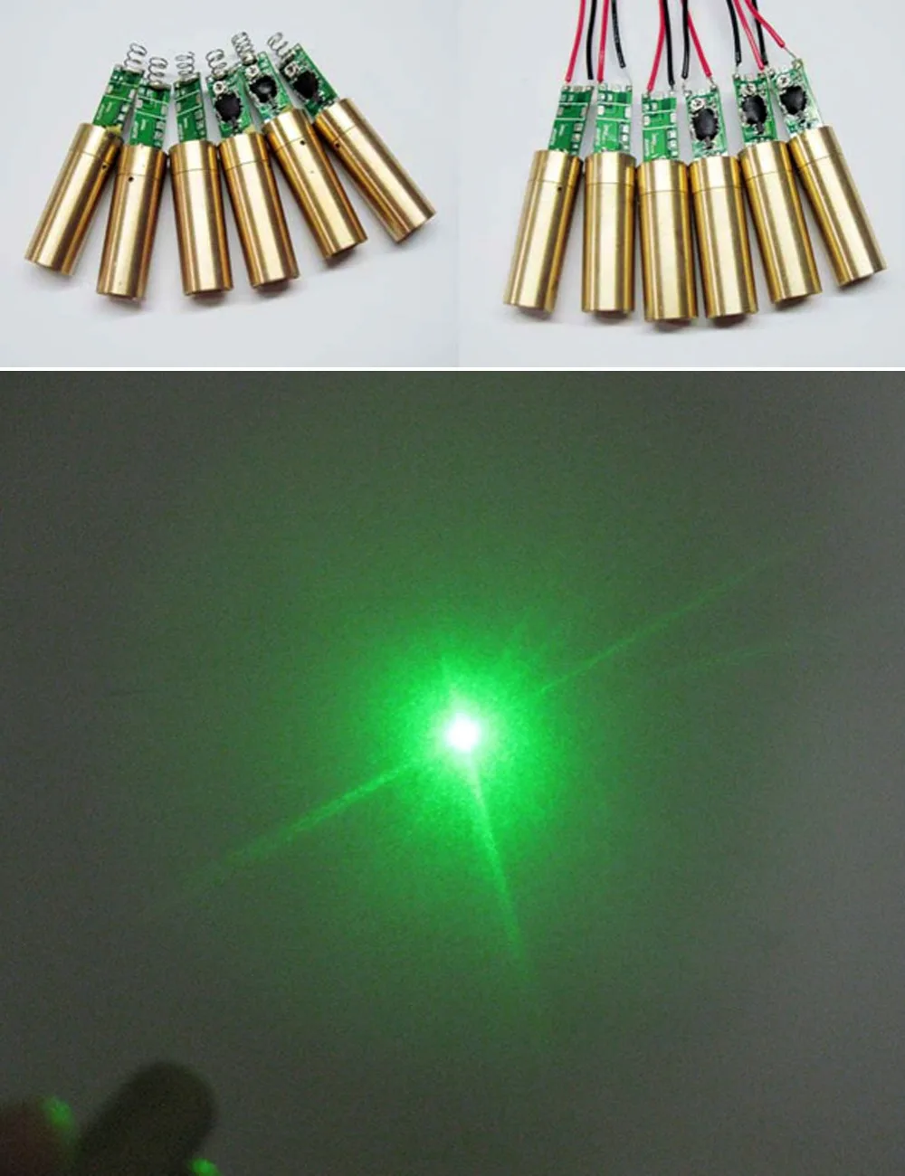 1 шт. Высокая стабильность концентричность прицел 532 нм 30 мВт зеленая лазерная