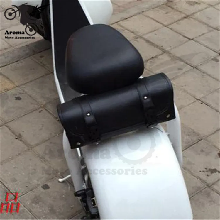 Мотоциклетные Сумки из искусственной кожи черные мешки для хвоста и