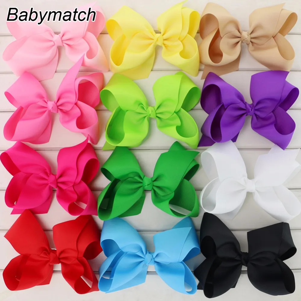 Babymatch 22 шт./лот 6 ''большой бутик лента для волос луки подростков девочек