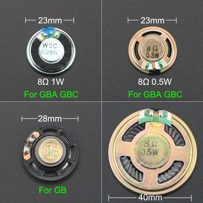 Сменный динамик YuXi громкий для Nintendo GameBoy улучшенный цвет GB GBA GBC|Запасные части| |